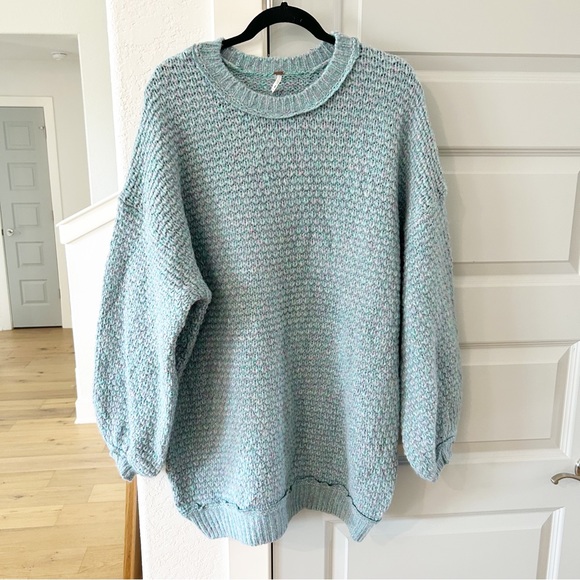 New Rare Free People Lola Sweater Mini Dress - Picture 2 of 5